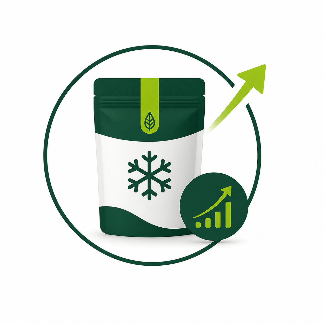 •	High-demand frozen snack category
